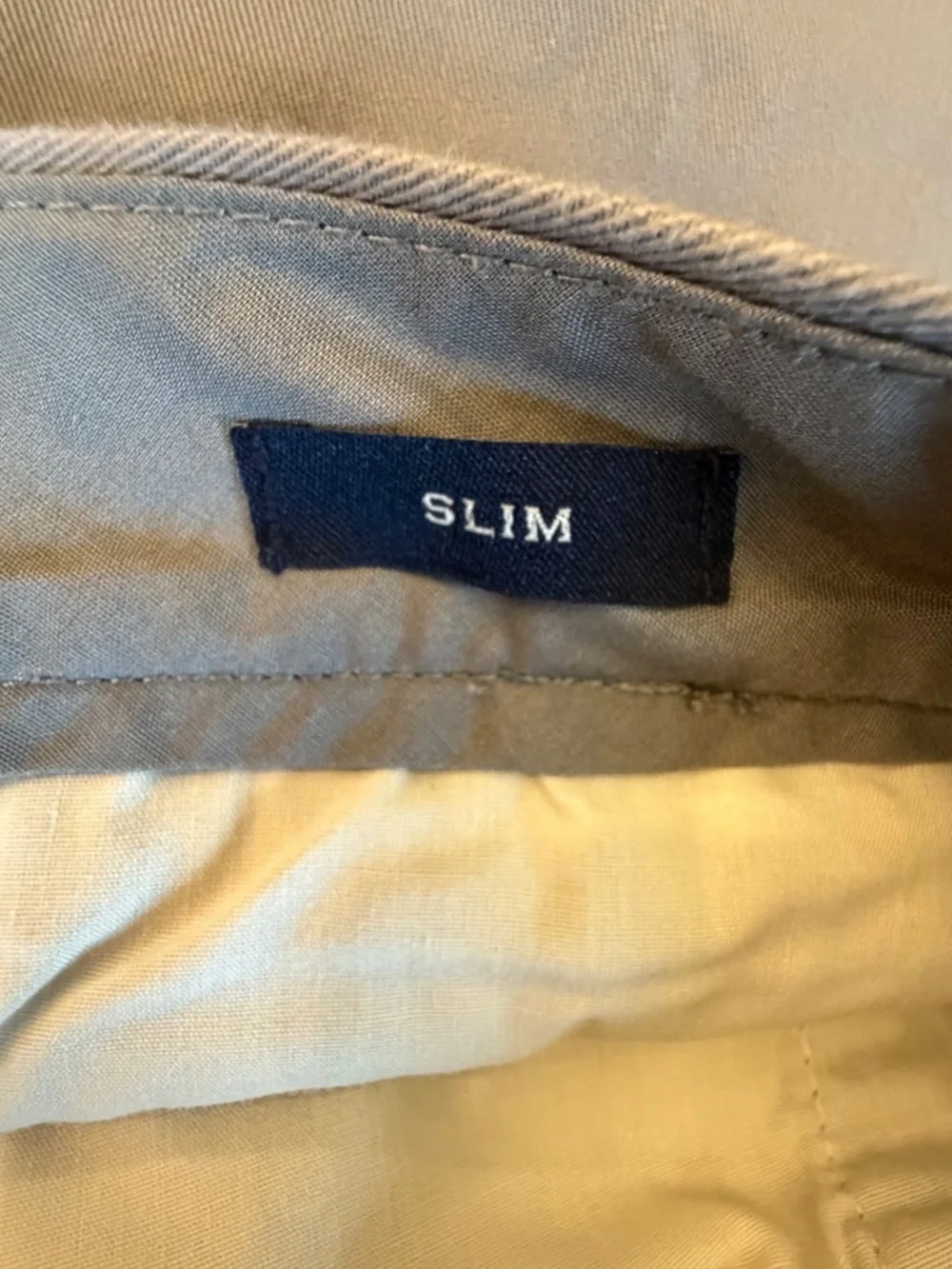 J. Crew Flex Gray Pants Slim Stretch Performance Chino Casual, Size 32x32